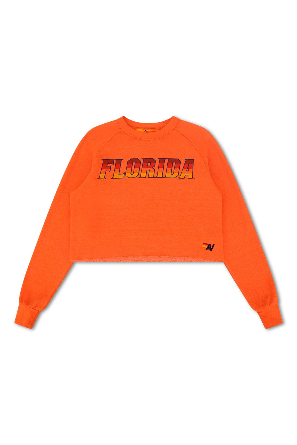 Classic UNIVERSITY OF FLORIDA CROPPED CREW SWEATSHIRT - ORANGE