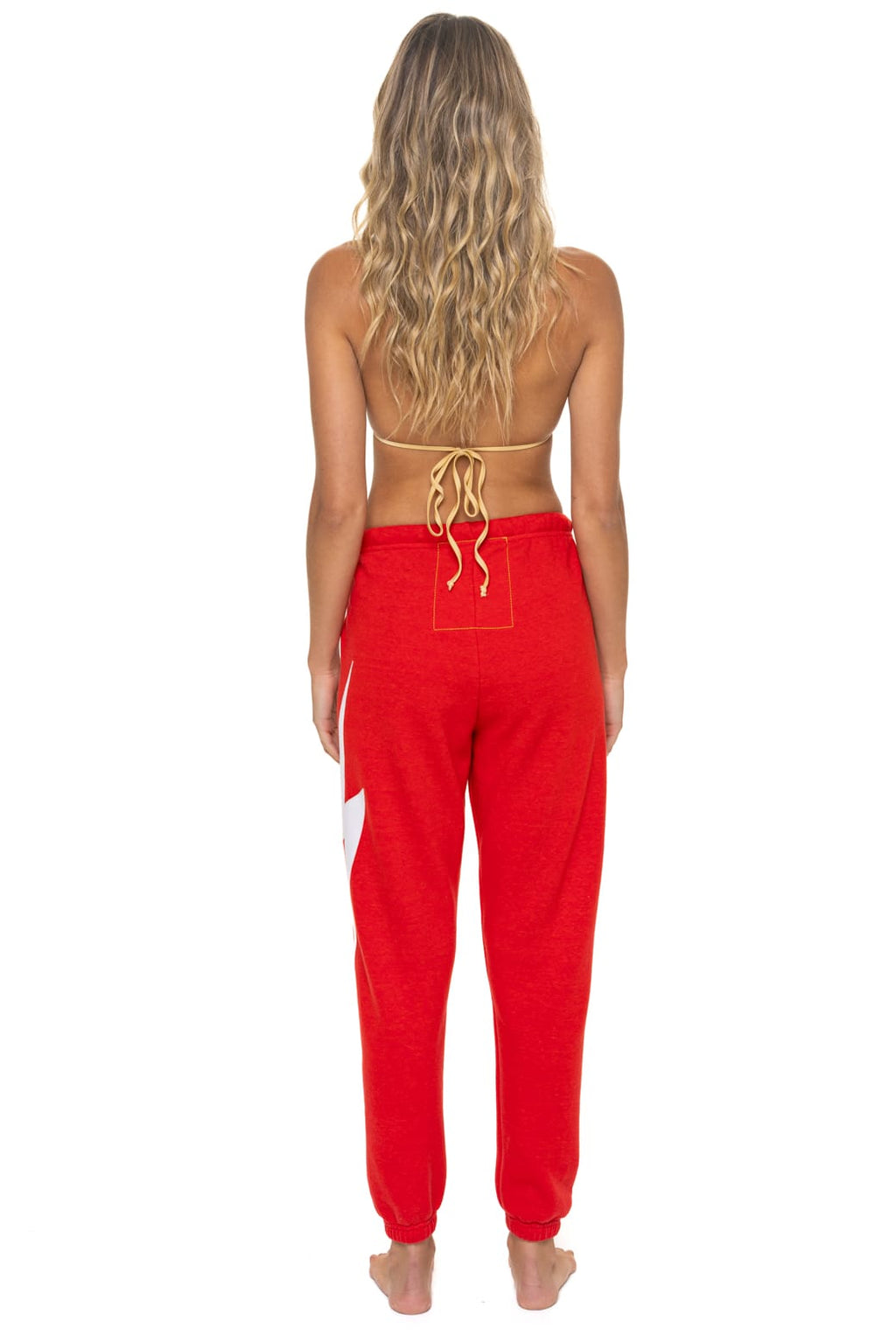 Classic BOLT STITCH SWEATPANTS - RED WHITE