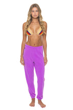 Classic BOLT STITCH SWEATPANTS - NEON PURPLE NEON PINK