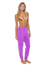 Classic BOLT STITCH SWEATPANTS - NEON PURPLE NEON PINK