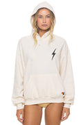 Classic BOLT STITCH RELAXED PULLOVER HOODIE - VINTAGE WHITE