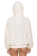 Classic BOLT STITCH RELAXED PULLOVER HOODIE - VINTAGE WHITE