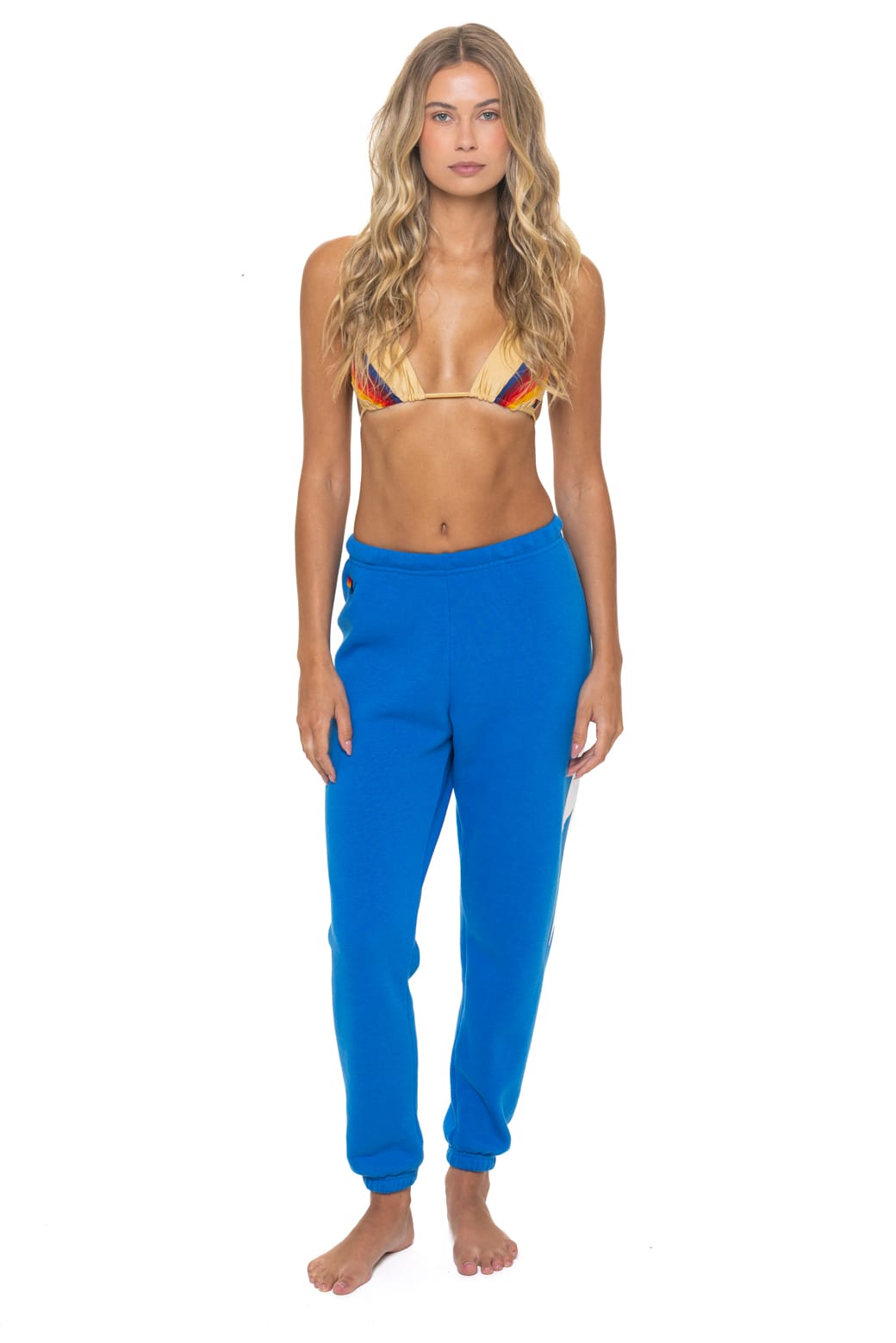 Classic BOLT STITCH SWEATPANTS - OCEAN WHITE