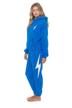 Classic BOLT STITCH RELAXED PULLOVER HOODIE - OCEAN WHITE