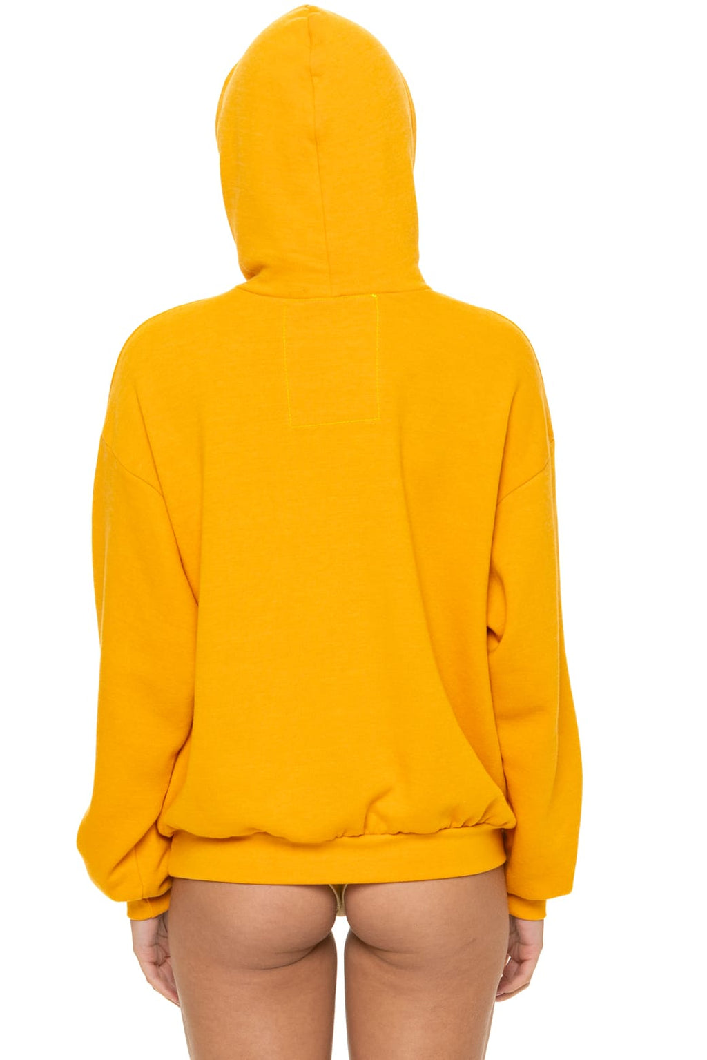 Classic BOLT STITCH RELAXED PULLOVER HOODIE - VINTAGE GOLD WHITE