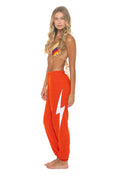 Classic BOLT STITCH SWEATPANTS - VINTAGE ORANGE WHITE