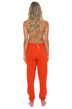 Classic BOLT STITCH SWEATPANTS - VINTAGE ORANGE WHITE