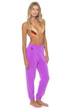 Classic BOLT FADE SWEATPANTS - NEON PURPLE PINK PURPLE