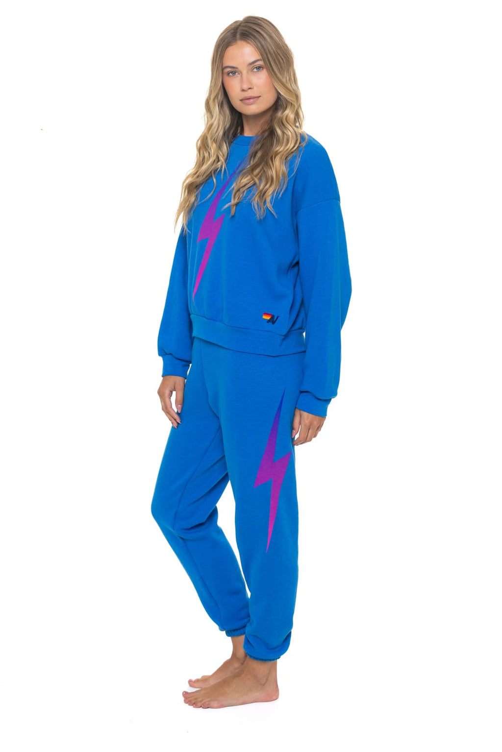 Classic BOLT FADE SWEATPANTS - OCEAN PINK PURPLE