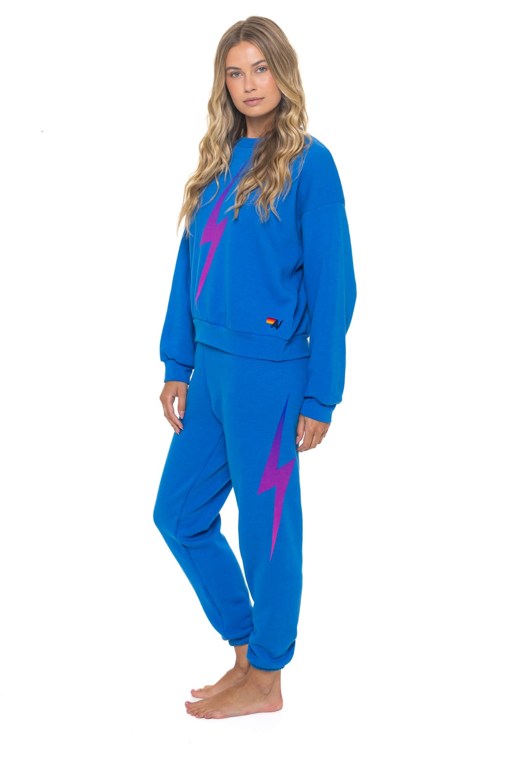 Classic BOLT FADE SWEATPANTS - OCEAN PINK PURPLE