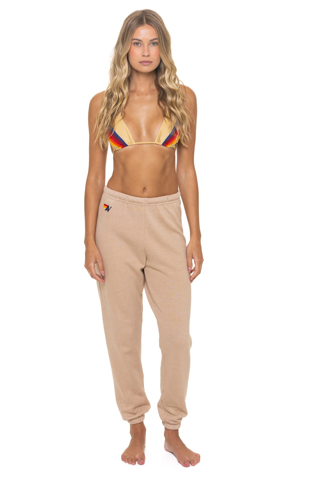 Classic BOLT FADE SWEATPANTS - SAND PINK PURPLE