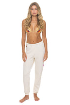 Classic BOLT FADE SWEATPANTS - VINTAGE WHITE PINK PURPLE