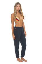 Classic BOLT FADE SWEATPANTS - CHARCOAL PINK PURPLE