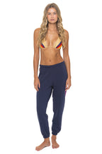 Classic BOLT FADE SWEATPANTS - NAVY PINK PURPLE