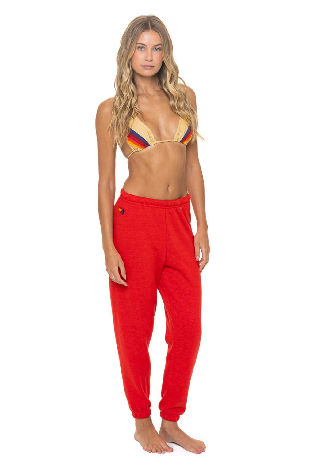 Classic BOLT FADE SWEATPANTS - RED RED YELLOW