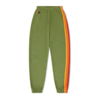 Classic 5 STRIPE SWEATPANTS - JUNGLE GREEN