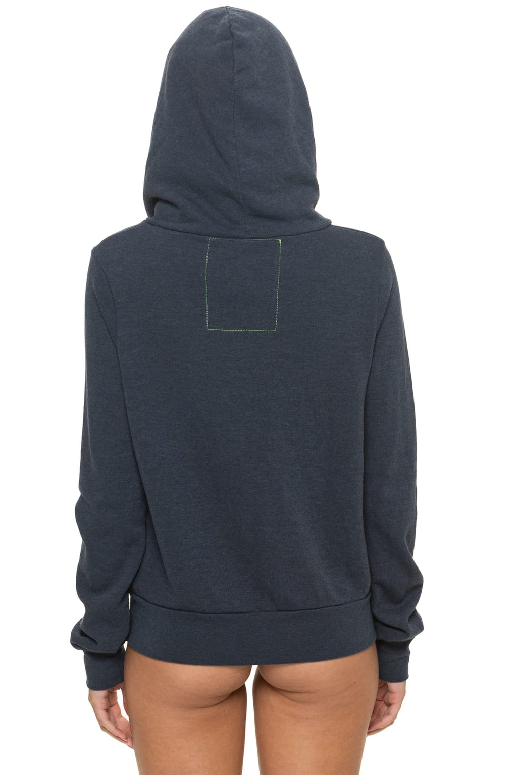Classic 5 STRIPE HOODIE - CHARCOAL GREY STRIPES