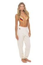 Classic 5 STRIPE SWEATPANTS - VINTAGE WHITE BLUE