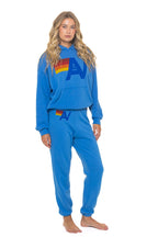 Classic LOGO PULLOVER RELAXED HOODIE - COBALT