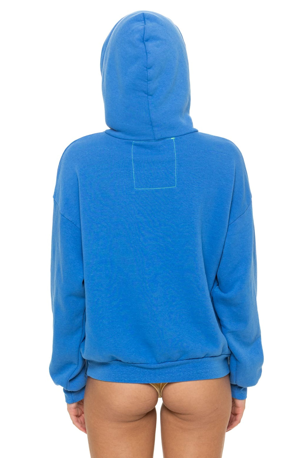 Classic LOGO PULLOVER RELAXED HOODIE - COBALT