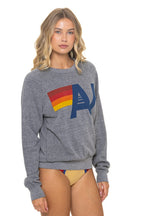 Classic LOGO SWEATSHIRT - HEATHER GREY