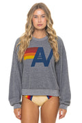 Classic LOGO RELAXED CREW SWEATSHIRT - HEATHER