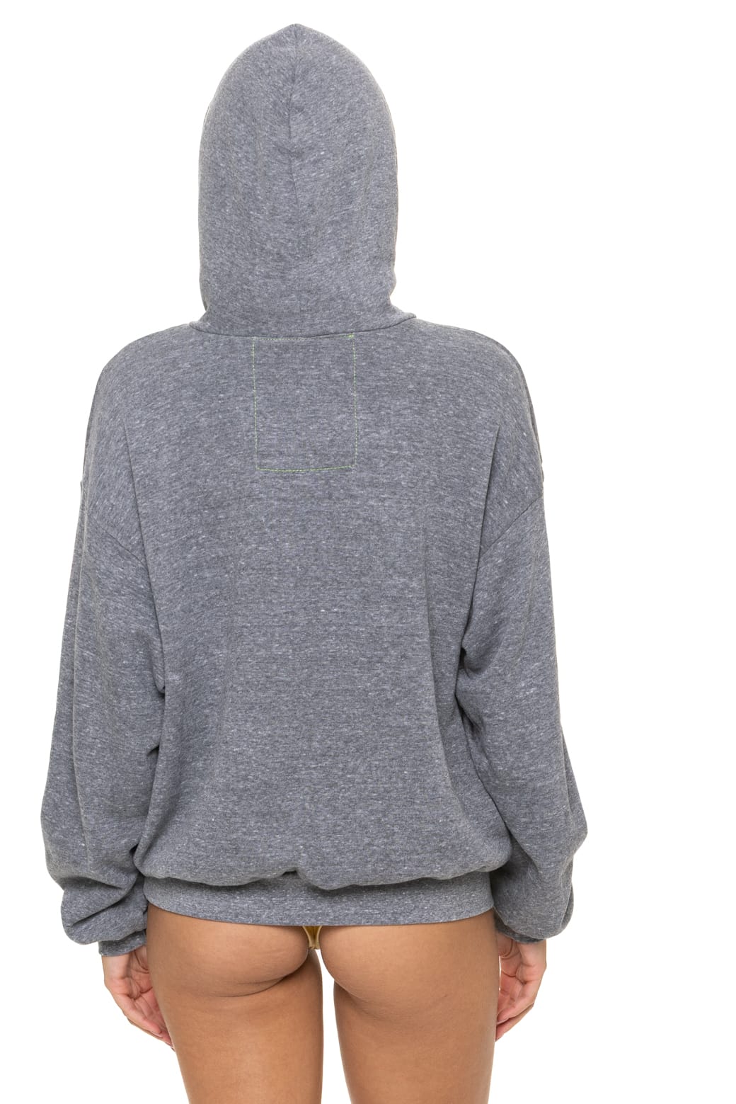 Classic LOGO PULLOVER RELAXED HOODIE - HEATHER GREY