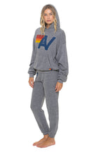Classic LOGO PULLOVER RELAXED HOODIE - HEATHER GREY