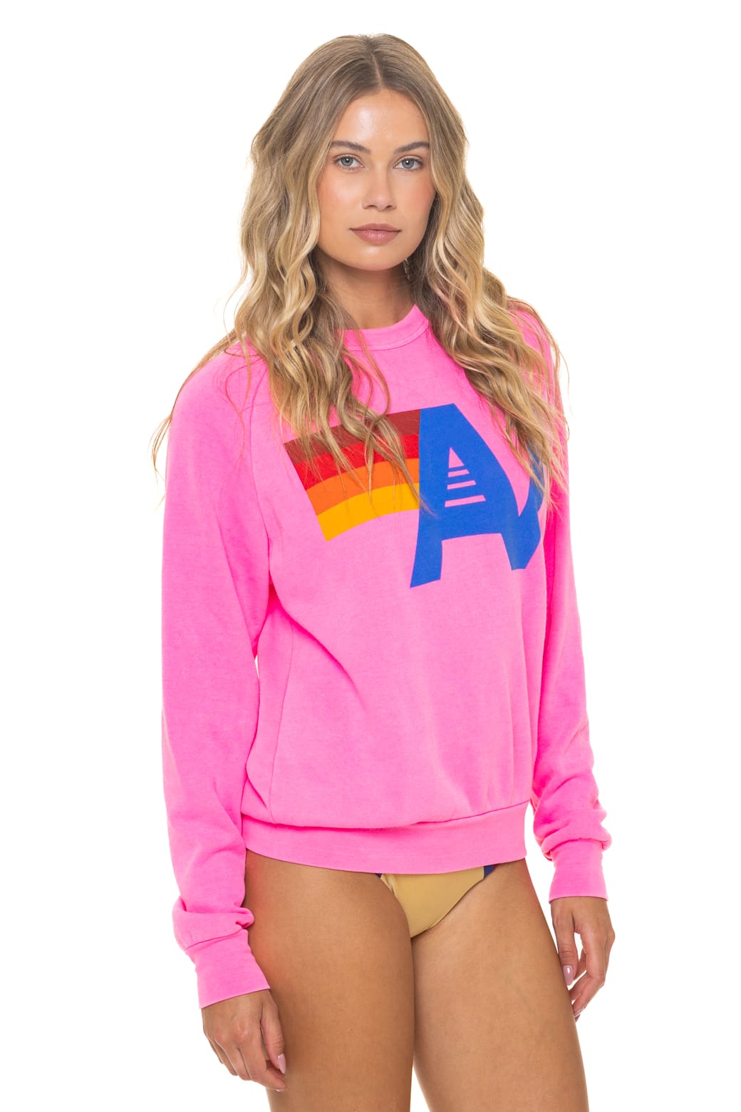 Classic LOGO SWEATSHIRT - NEON PINK