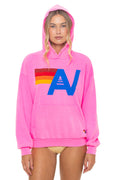 Classic LOGO PULLOVER RELAXED HOODIE - NEON PINK