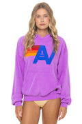 Classic LOGO PULLOVER RELAXED HOODIE - NEON PURPLE