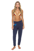 Classic LOGO SWEATPANTS - NAVY
