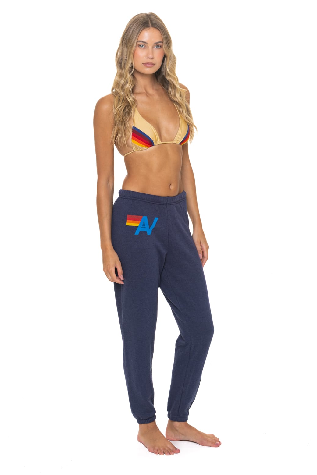 Classic LOGO SWEATPANTS - NAVY