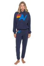 Classic LOGO PULLOVER RELAXED HOODIE - NAVY