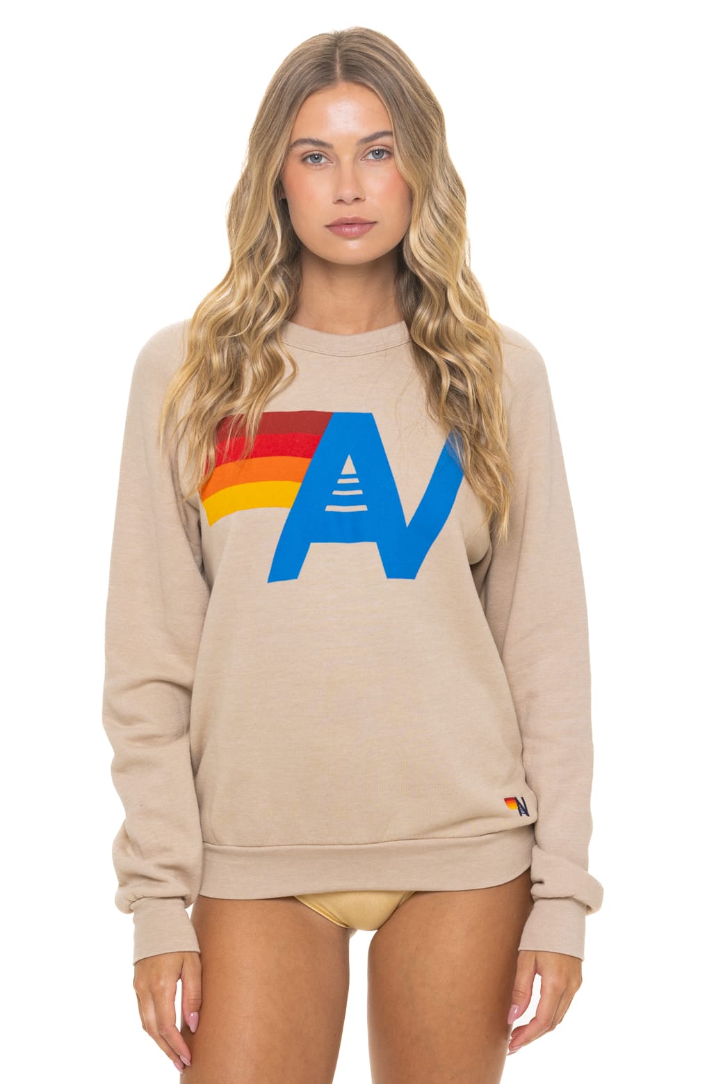 Classic LOGO SWEATSHIRT - SAND