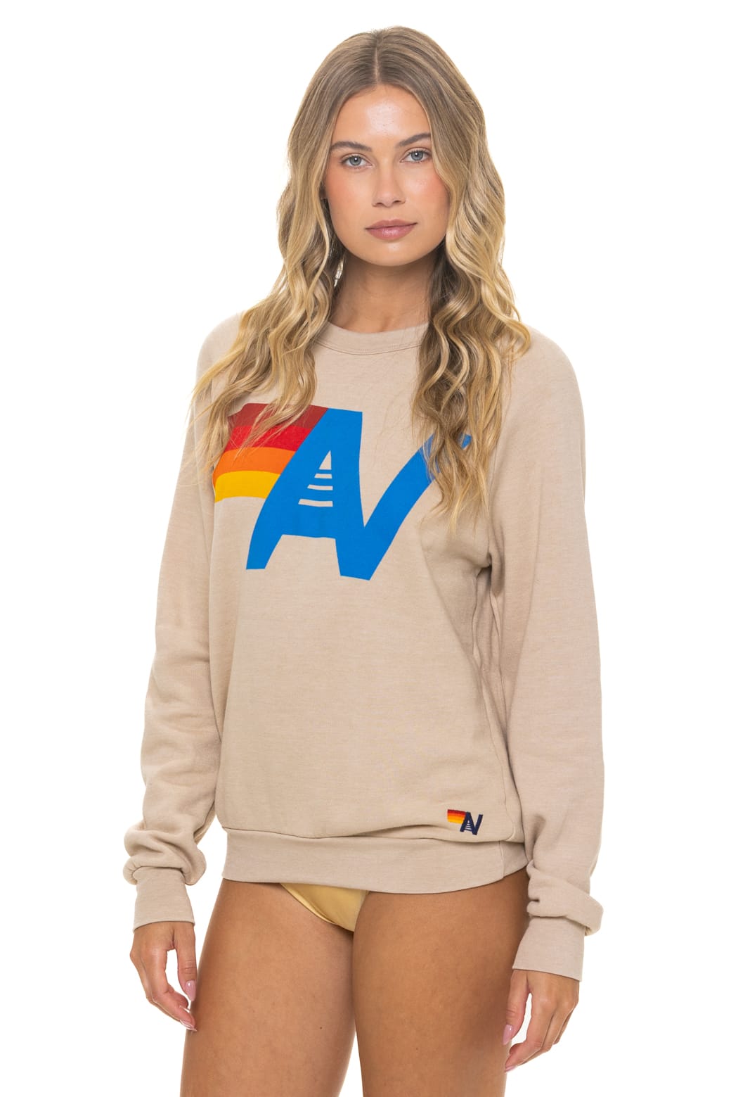 Classic LOGO SWEATSHIRT - SAND