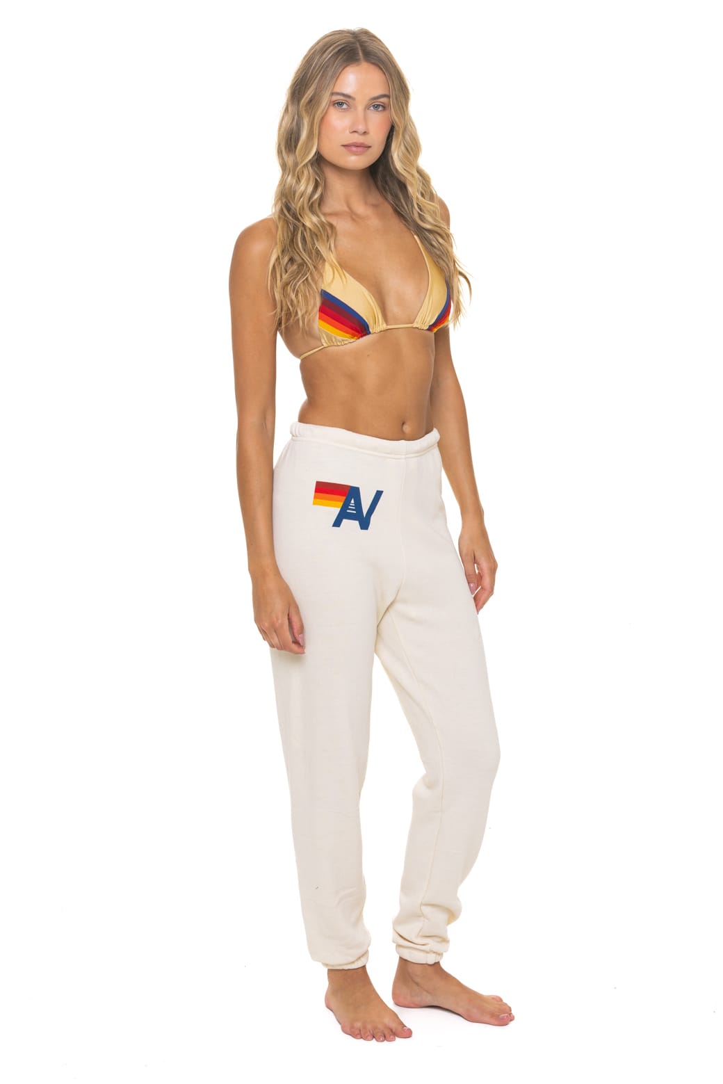 Classic LOGO SWEATPANTS - VINTAGE WHITE