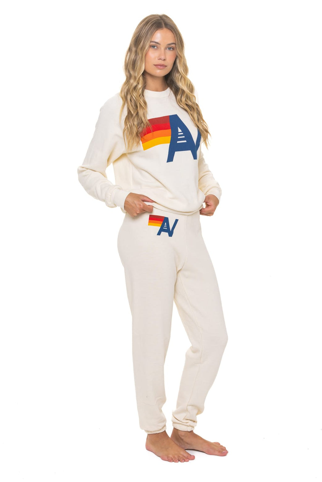 Classic LOGO SWEATSHIRT - VINTAGE WHITE