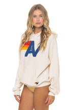 Classic LOGO PULLOVER RELAXED HOODIE - VINTAGE WHITE