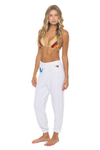 Classic LOGO SWEATPANTS - WHITE