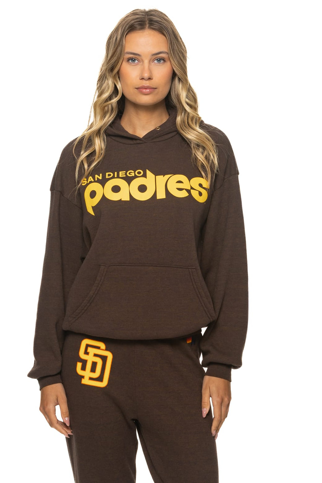 Classic SAN DIEGO PADRES 2026 RELAXED PULLOVER HOODIE - BROWN