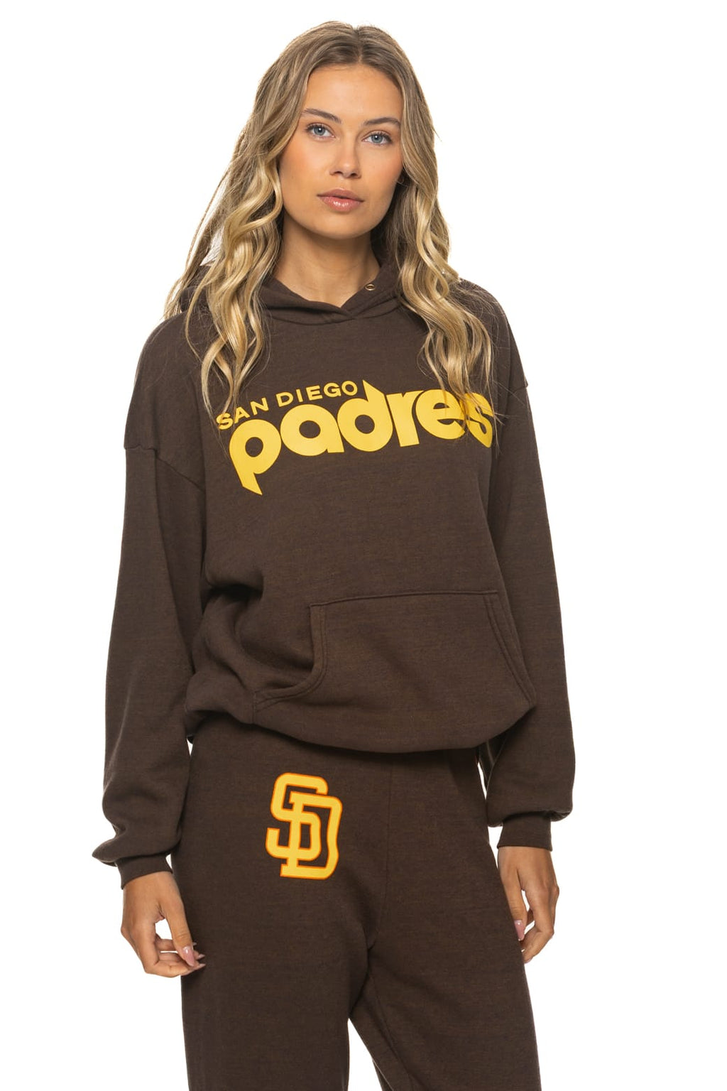 Classic SAN DIEGO PADRES 2026 RELAXED PULLOVER HOODIE - BROWN