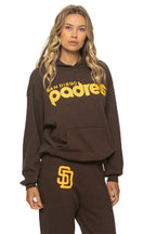 Classic SAN DIEGO PADRES 2026 RELAXED PULLOVER HOODIE - BROWN