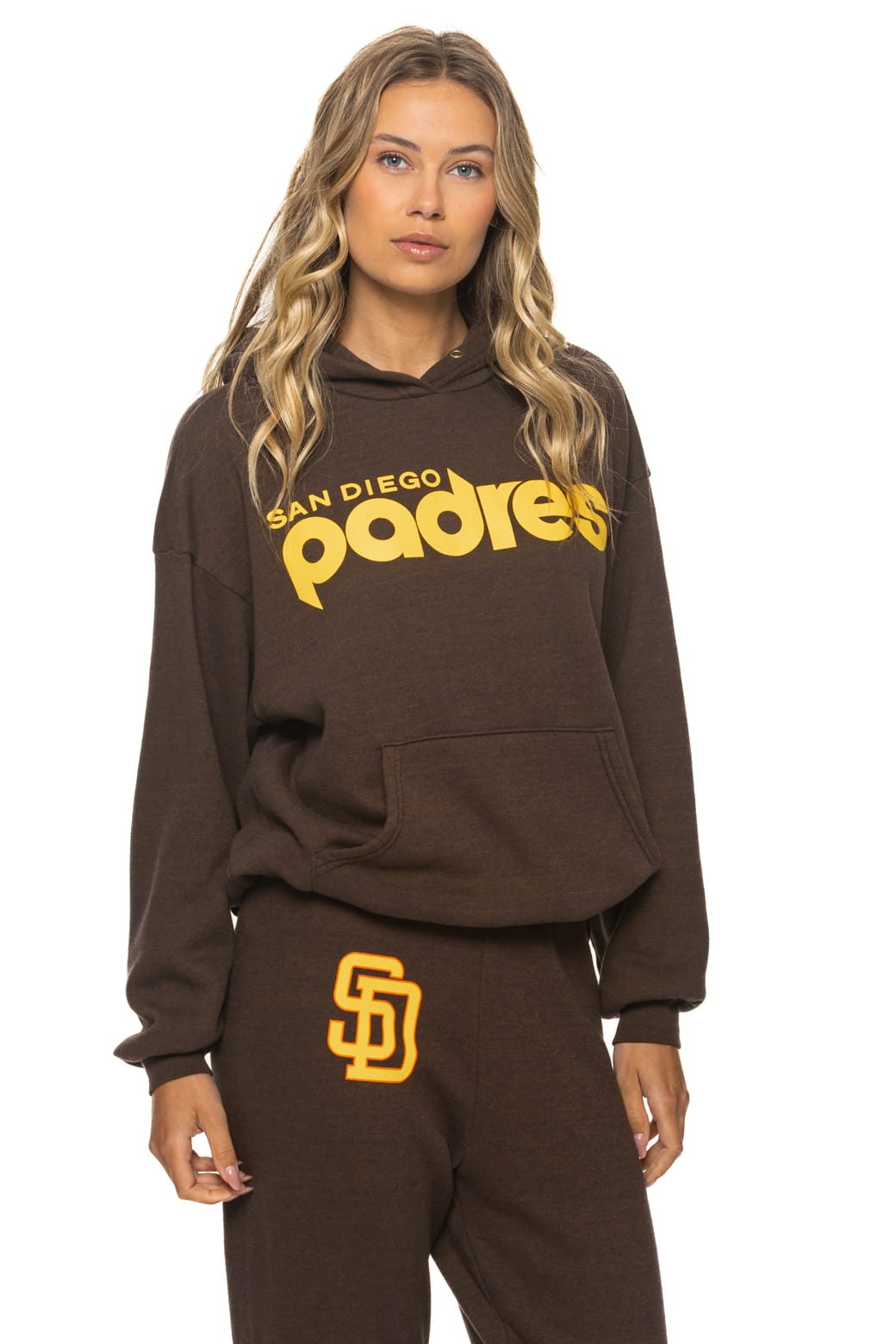 Classic SAN DIEGO PADRES 2026 RELAXED PULLOVER HOODIE - BROWN