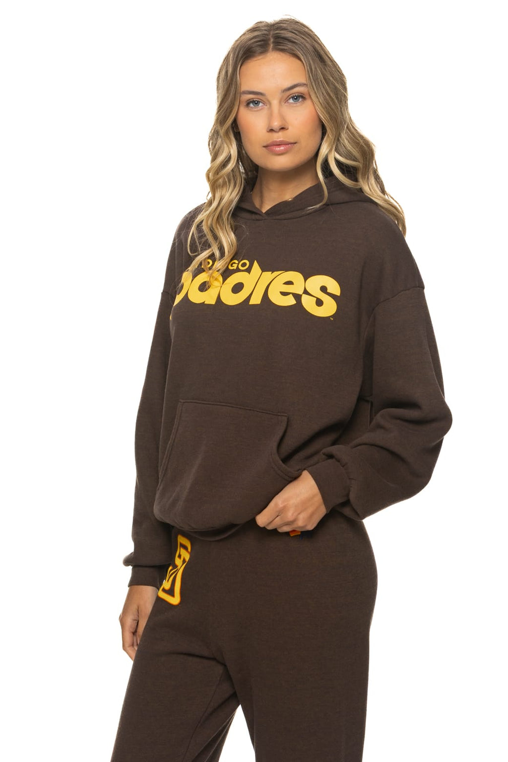 Classic SAN DIEGO PADRES 2026 RELAXED PULLOVER HOODIE - BROWN