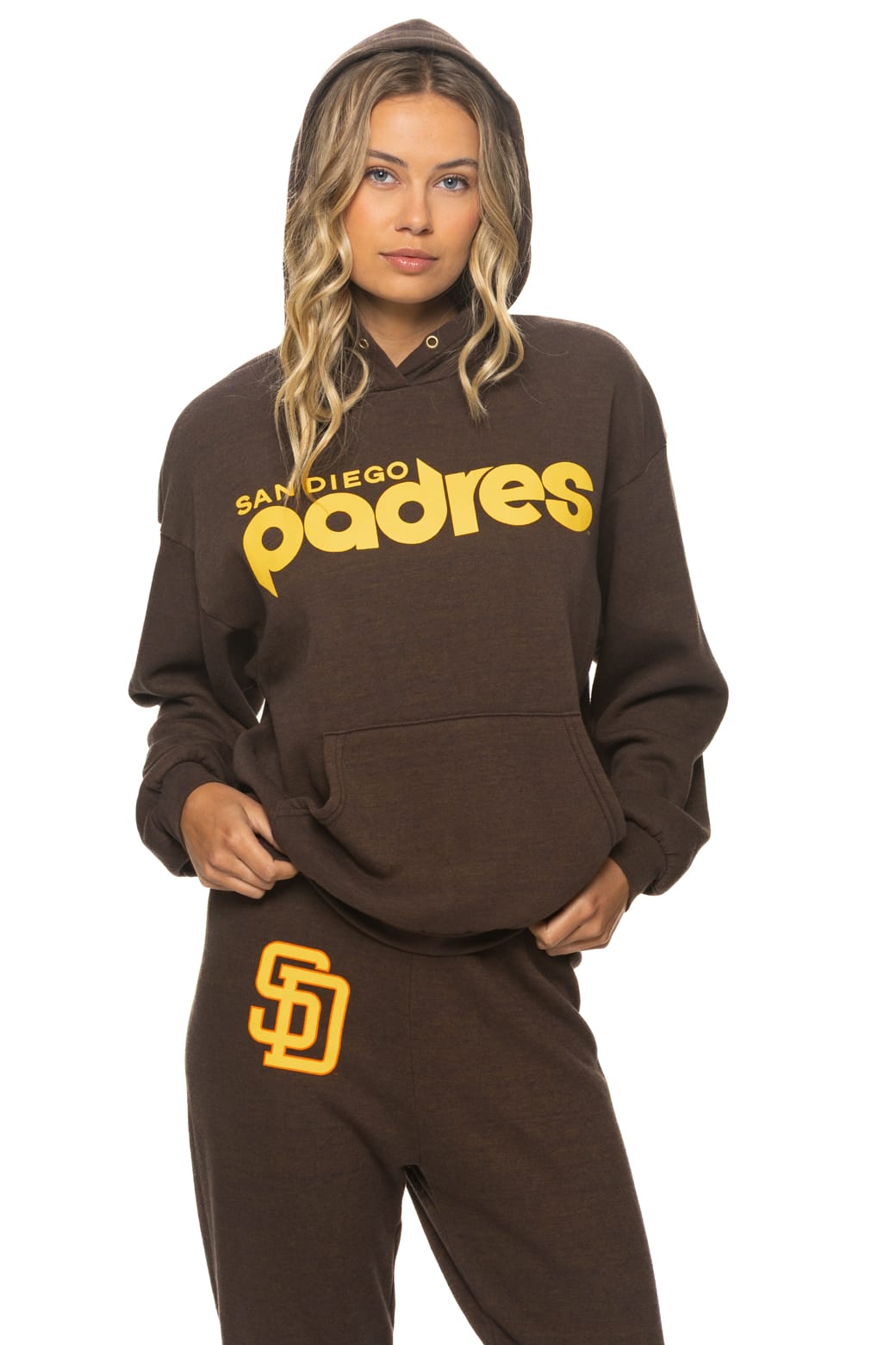 Classic SAN DIEGO PADRES 2026 RELAXED PULLOVER HOODIE - BROWN