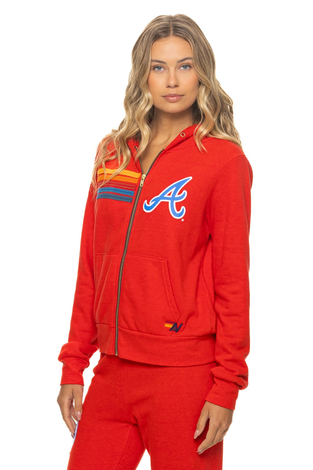 Classic ATLANTA BRAVES 2026 ZIP HOODIE - RED