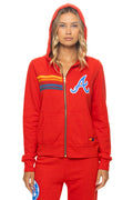 Classic ATLANTA BRAVES 2026 ZIP HOODIE - RED
