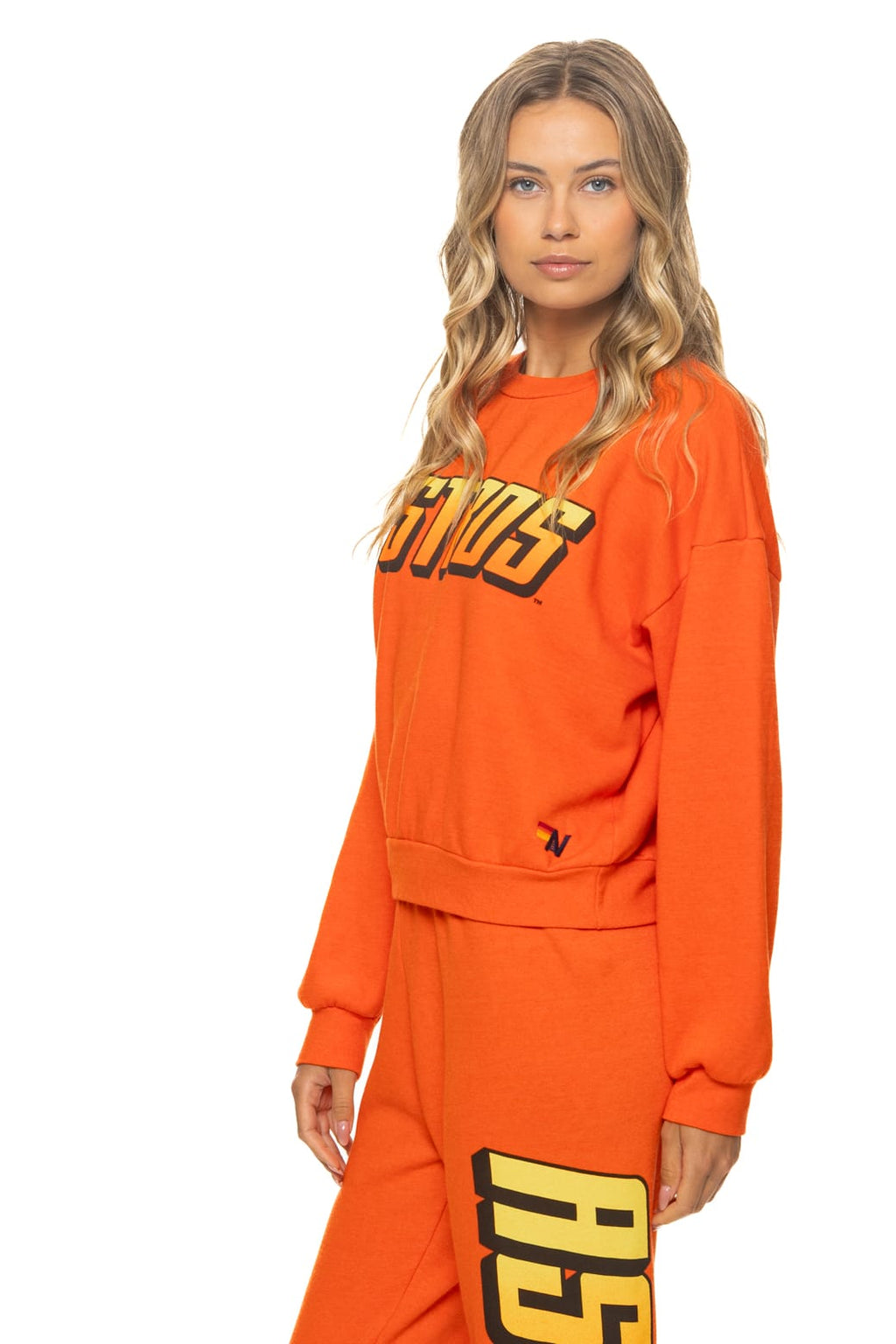 Classic HOUSTON ASTROS 2026 RELAXED CREW SWEATSHIRT - ORANGE