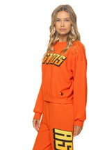 Classic HOUSTON ASTROS 2026 RELAXED CREW SWEATSHIRT - ORANGE